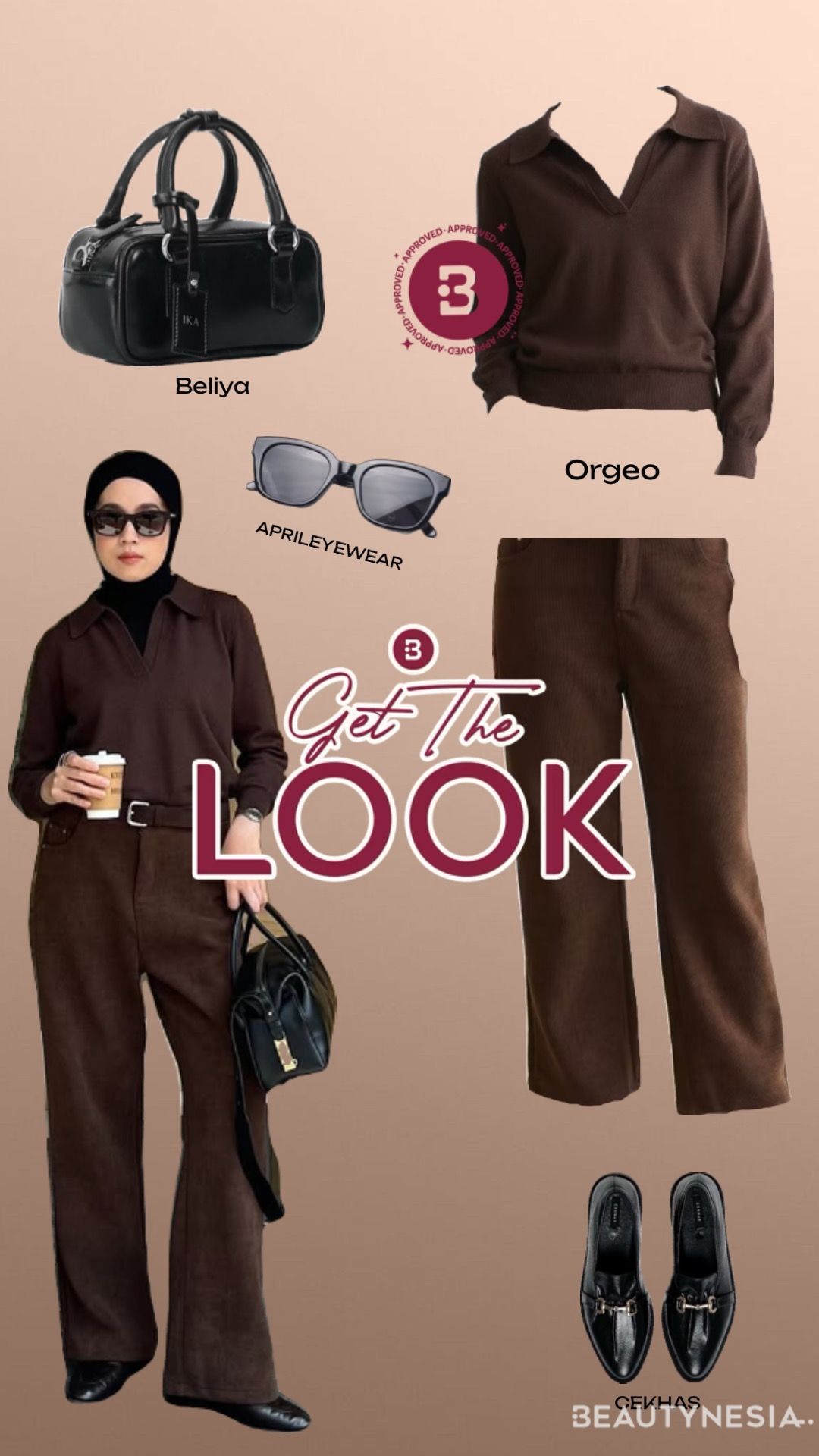 Get The Look: Outfit ke Kantor Elegan ala Amelia Elle