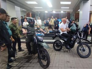 Len Industri Produksi Motor Listrik Trail untuk TNI, Begini Penampakannya