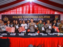33 Bandit Jalanan di Tangsel Diringkus, Ada Begal Ngaku Anggota Polisi