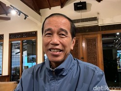 Jokowi Tanya Kabar Megawati Saat Bertemu Puan di Peluncuran Danantara