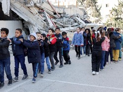 Masuk Ajaran Baru, 100 Ribuan Siswa Daftar di Sekolah-sekolah Jalur Gaza