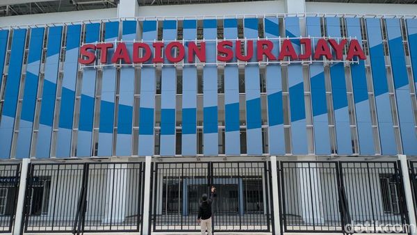 Potret Stadion Surajaya Lamongan Segera Diresmikan Presiden