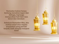 40 Ucapan Maaf Menjelang Ramadan yang Tulus dan Penuh Makna