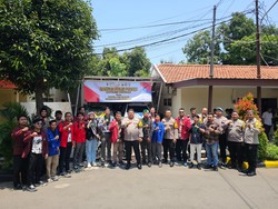 Gandeng Mahasiswa, Polres Pasuruan Gelar Baksos Presisi