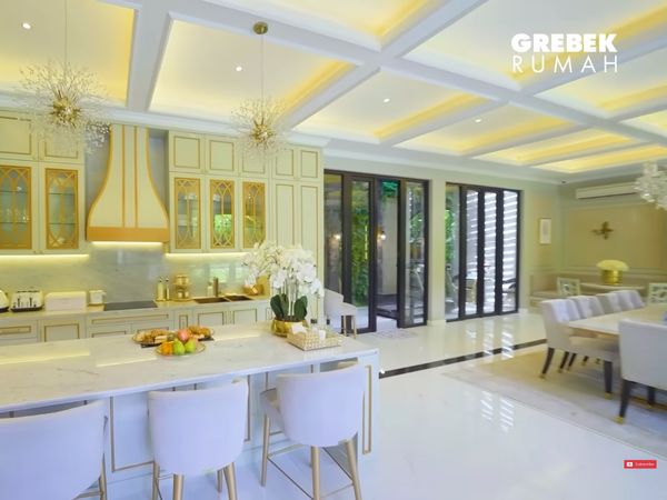 Keren! Begini Tampilan Dapur dan Ruang Makan di Rumah Putri Zulhas