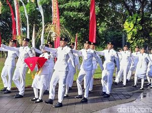 Gubernur Koster Pimpin Upacara HUT Denpasar ke-237