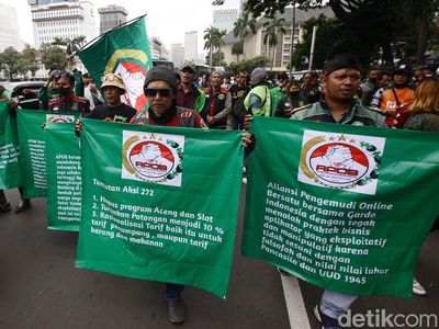 Ojol Demo Tolak Sistem Aceng, Slot, dan Promo