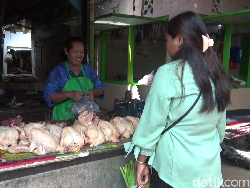 Warga Keluhkan Kenaikan Harga Daging Ayam dan Telur Jelang Ramadan