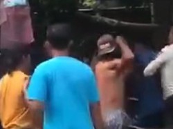 Pencuri Tabung Gas LPG 3 Kg di Trenggalek Diamuk Massa