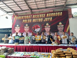 Polda Metro Tangkap 1.244 Tersangka Narkoba Selama 2 Bulan Operasi