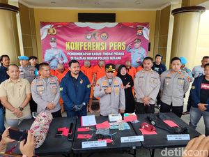 Polres Serang Tangkap 8 Pelaku Curanmor-Curas Jelang Bulan Ramadan Polres Serang Tangkap 8 Pelaku Curanmor-Curas Jelang Bulan Ramadan