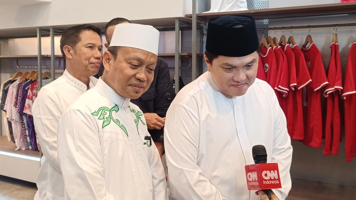 Ketum PSSI Erick Thohir memimpin kegiatan doa bersama untuk Timnas Indonesia jelang Bulan Ramadhan.