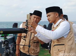 Hilal Tak Terlihat di Tanjung Kodok Lamongan