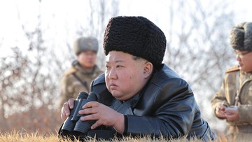 Kim Jong Un Awasi Tajam Uji Coba Mesin Rudal Nuklir.