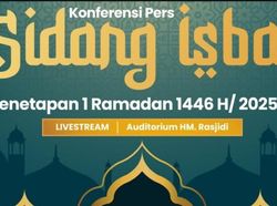 Cek Hasil Sidang Isbat Awal Puasa Ramadan 2025 di Sini!