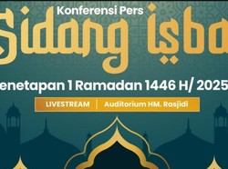Cek Hasil Sidang Isbat Awal Puasa Ramadan 2025 di Sini!