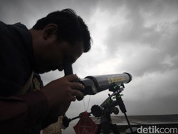 Cuaca Mendung Halangi Pemantauan Hilal di Kota Bandung