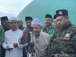 Hasil Pantauan di Masjid Kedung Cowek Surabaya, Hilal Tak Terlihat