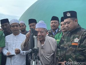 Hasil Pantauan di Masjid Kedung Cowek Surabaya, Hilal Tak Terlihat Hasil Pantauan di Masjid Kedung Cowek Surabaya, Hilal Tak Terlihat