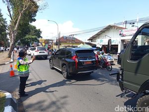 Jalan Gatot Subroto Magelang Ditutup Saat Bubaran Retret, Ini Rekayasanya