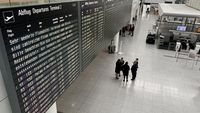 Potret Bandara Tersibuk Kedua di Jerman Mendadak Sepi Imbas Mogok Kerja