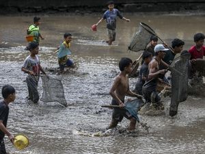 Sambut Bulan Suci, Warga Serang Gelar Tradisi Marak di Situ Citaman