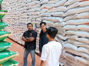 Satgas Pangan Polres Serang Cek Pasar Ciruas, Pastikan Harga Bahan Pokok Aman