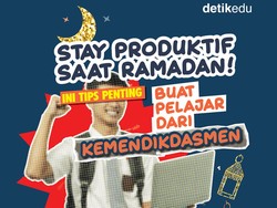 Infografis: Tips Stay Produktif Saat Ramadan Buat Pelajar dari Kemendikdasmen