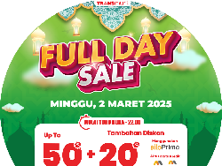 Serbu Transmart Full Day Sale Hari Ini! Banjir Diskon 50% + 20%