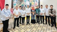 Potret Sejumlah Kepala Daerah dari Jatim Silaturahmi ke Jokowi Usai Retreat