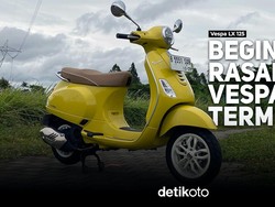 Review Vespa LX 125: Masih yang Termurah, tapi Makin Mewah!