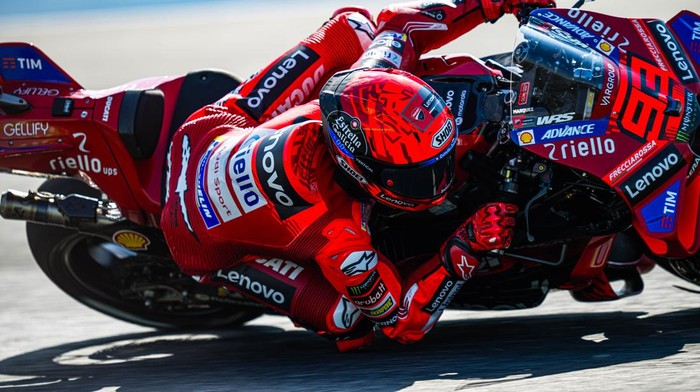 Marc Marquez crash. (Foto: dok. Ducati) Marc Marquez crash. (Foto: dok. Ducati)