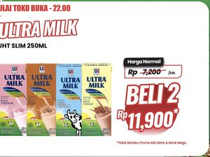 Beli 2 Susu Kotak di Transmart Full Day Sale Cuma Rp 11.900
