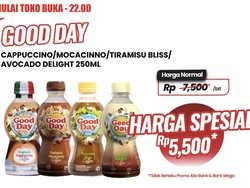 Beli Kopi Kemasan Botol Cuma Rp 5 Ribuan di Transmart Full Day Sale