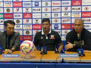 Alami Kekalahan Perdana Bareng Madura United, Begini Kata Alfredo Vera Alami Kekalahan Perdana Bareng Madura United, Begini Kata Alfredo Vera
