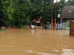 Banjir Terjadi di Permukiman Parung Panjang Bogor, 205 KK Mengungsi