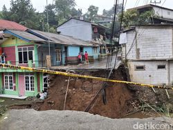 BNPB Sebut 7 Jembatan di Bogor Rusak Akibat Banjir