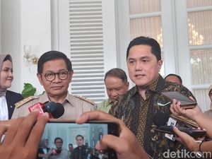 Erick Thohir Temui Pram Bahas Kerja Sama PSSI Benahi Fasilitas JIS