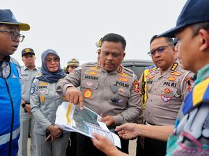 Momen Kakorlantas Tinjau Kesiapan Tol Fungsional Demi Arus Mudik-Balik 2025 Lancar