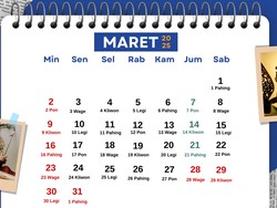 Kalender Jawa Hari Ini 26 Maret 2025, Weton Rabu Pahing