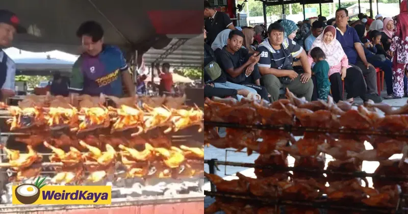 Murah Banget! Pria Ini Jual Ayam Panggang Utuh Rp 3.600 per Ekor