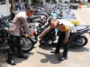 Awal Ramadan, Ratusan Motor Terjaring Balap Liar di Kota Malang