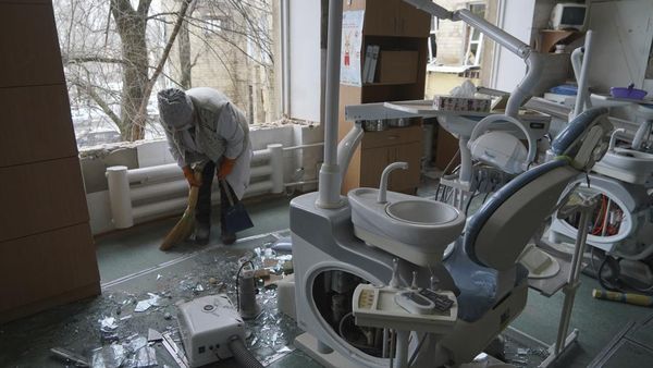 Serangan Rusia Hantam Rumah Sakit di Ukraina
