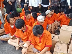 91 Pelaku Kejahatan Terjaring Operasi Pekat Musi 2025 Palembang