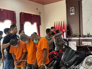 3 Residivis yang Gasak 2 Motor di Kos Kota Mojokerto Tertangkap