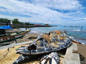 Viral Penyu Alun-alun Gadobangkong dari Kardus, Ini Penjelasan Pemprov Jabar Viral Penyu Alun-alun Gadobangkong dari Kardus, Ini Penjelasan Pemprov Jabar