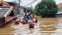 Bingkai Sepekan: Jabodetabek Kebanjiran