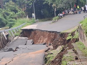 Walkot Bogor Ungkap Penyebab Longsor Batutulis: Saluran Air di Bawah Jalan