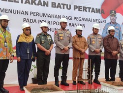 Kapolda Banten Groundbreaking Rumah Subsidi untuk Anggota Polri