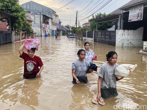 Hingga Sore Ini, Banjir Masih Rendam PGP Bekasi